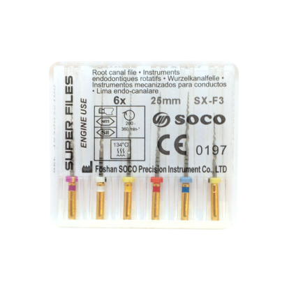 Супер файл (протейпер) машинный никель-титановый Сохо S2 /SOСO